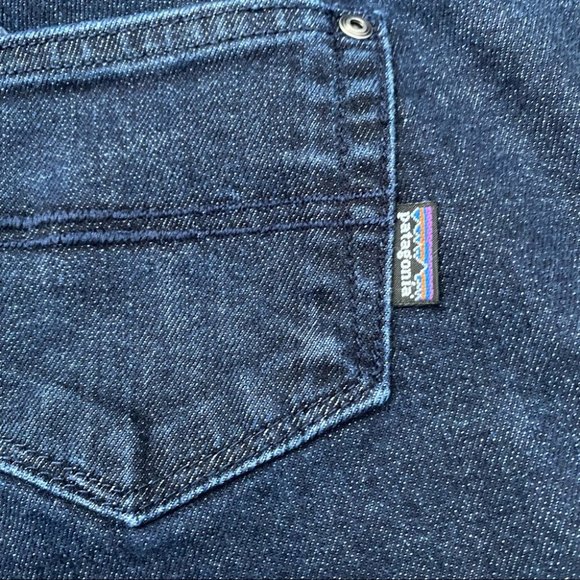 Patagonia Cargo Blue Jeans Outdoor Women Size 31 - Picture 4 of 12
